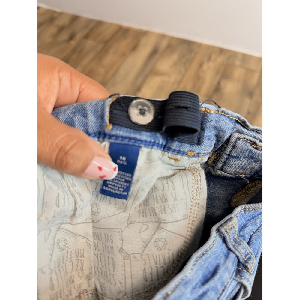 Arizona Jean Co Advance Flex 360° Relaxed Straight Stretch Jeans Blue Denim 16R - Picture 7 of 12
